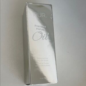PUR Precious Metals Shimmering Oil - Silver